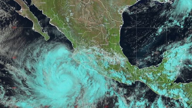 Hay alerta máxima por el recorrido de Priscilla.&nbsp;