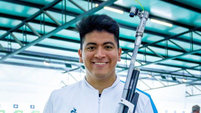 Por el podio. Julián Gutiérrez buscará la primera medalla para la delegación argentina en Paris 2024.