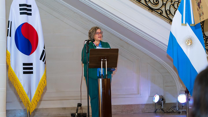 Rocío Boffo, director of the National Museum of Oriental Art. Rocío Boffo, director of the National Museum of Oriental Art.