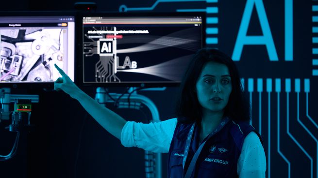Uno de los laboratorios de IA de BMW en Baviera. La empresa alemana redefine su estrategia sustentable.