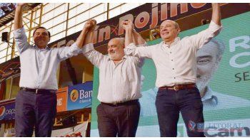 ámbito.com | Apuesta. Colombi, al lanzar al ruedo ayer al tándem de Eco+Cambiemos, formado por dos Gustavos: Valdés y Canteros. Allí castigó a la dupla que integran el peronista “Camau” Espínola y el massista “Nito” Artaza.