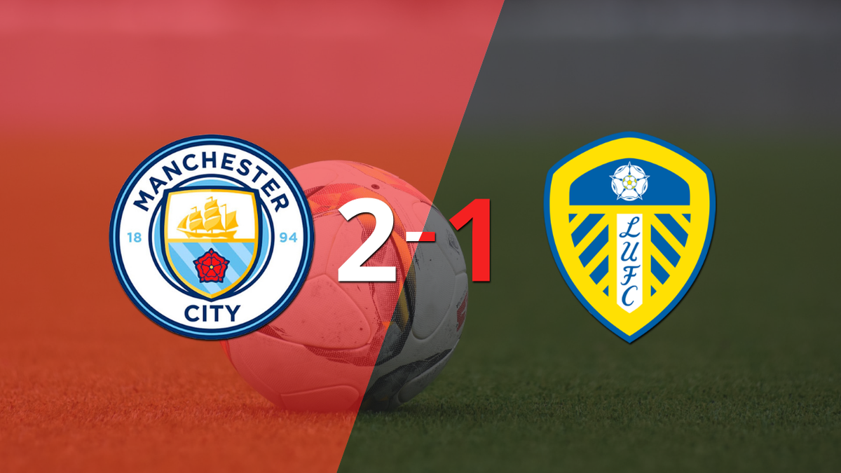Double for Ilkay Gundogan in Manchester City’s 2-1 win over Leeds United