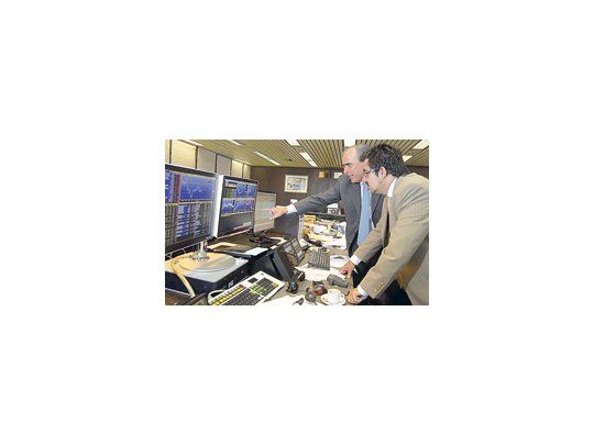 Alejandro Arlía y Guillermo Francos siguieron con especial atención la evolución de la operatoria.