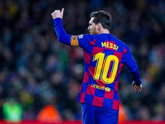 Lionel Messi, máximo goleador, dejóa Barcelona en lo más alto.