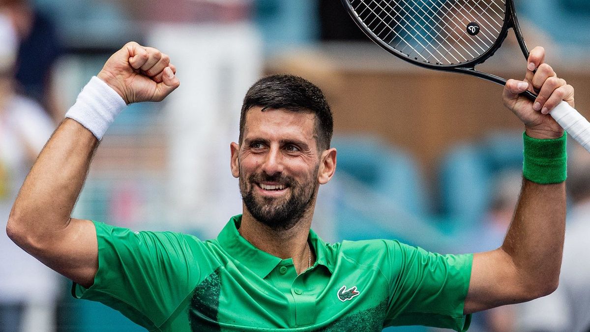 Novak Djokovic, unbeatable in Miami: the new record that added to its sports history