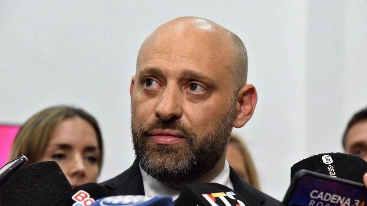 Gustavo Puccini, ministro de Producción de Santa Fe. Gustavo Puccini, ministro de Producción de Santa Fe.