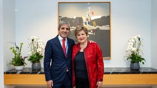 El ministro Luis Caputo y la titular del FMI, Kristalina Georgieva, finalizaron la segunda revisión del programa. El ministro Luis Caputo y la titular del FMI, Kristalina Georgieva, finalizaron la segunda revisión del programa.