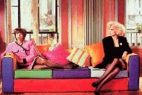 Victoria Abril and Marisa Paredes in Tacones Lejanos by Pedro Almodovar. Victoria Abril and Marisa Paredes in Tacones Lejanos by Pedro Almodovar.