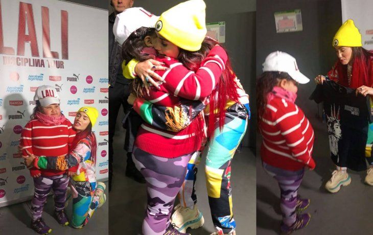 Lali Espósito estuvo con la nena mendocina que era víctima de bullying