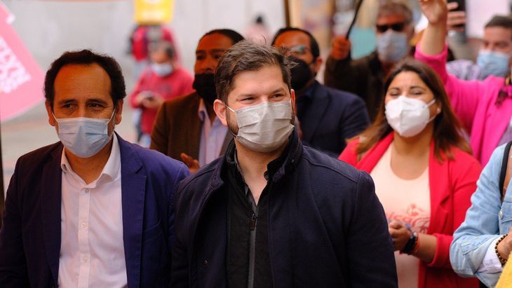El candidato izquierdista a la Presidencia de Chile, Gabriel Boric.