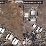 La planta de Natanz ya había sufrido graves daños durante el conflicto de junio. La planta de Natanz ya había sufrido graves daños durante el conflicto de junio.