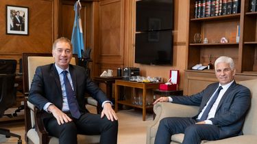 Diego Santilli recibe este lunes a Claudio Poggi.&nbsp;