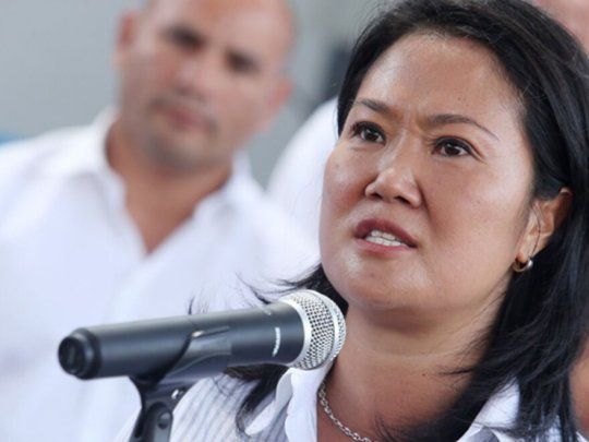 La candidata de derecha peruana, Keiko Fujimori.