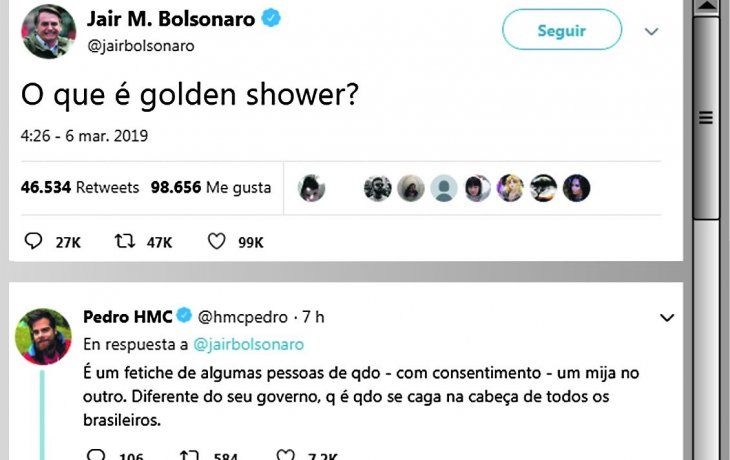 Bolsonaro y un nuevo escándalo de homofobia y mal gusto