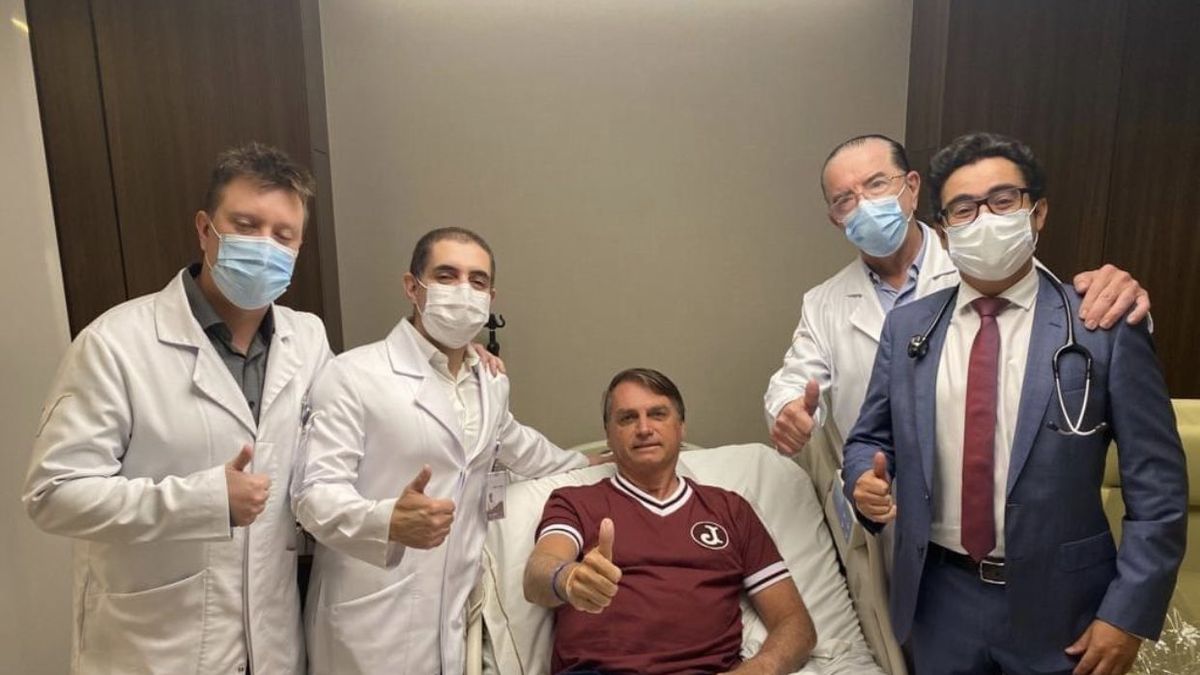 Jair Bolsonaro was discharged