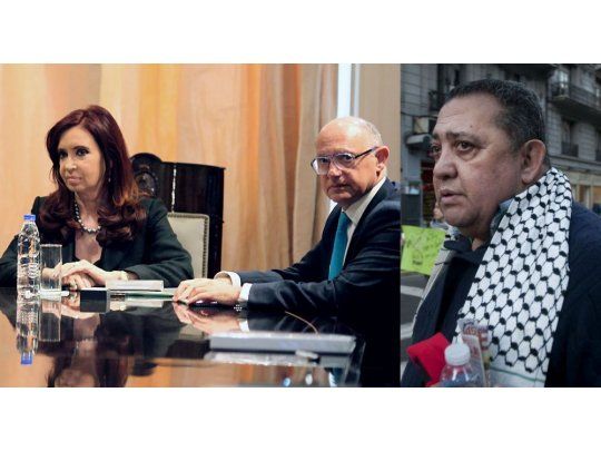 Cristina de Kirchner, Héctor Timerman y Luis DElía