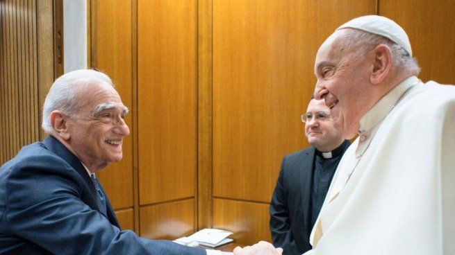 Francisco tuvo un encuentro con el director de cine Martín Scorsese.&nbsp;