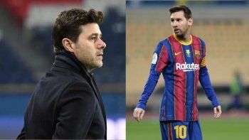 Pochettino no se hizo eco de la noticia que dio France Football sobre la llegada de Messi a PSG.