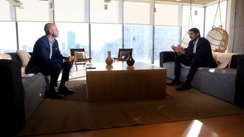 Julián Guarino y Miguel Devoto, Gerente General del negocio de Nutrición Especializada de Danone.