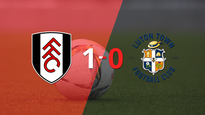 con lo justo, fulham vencio a luton town 1 a 0 en el estadio craven cottage