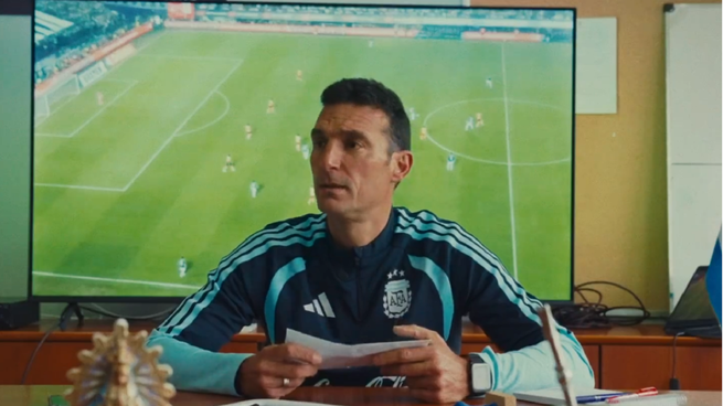 Mundial 2026: el video de Scaloni donde se presentó la lista de convocados.