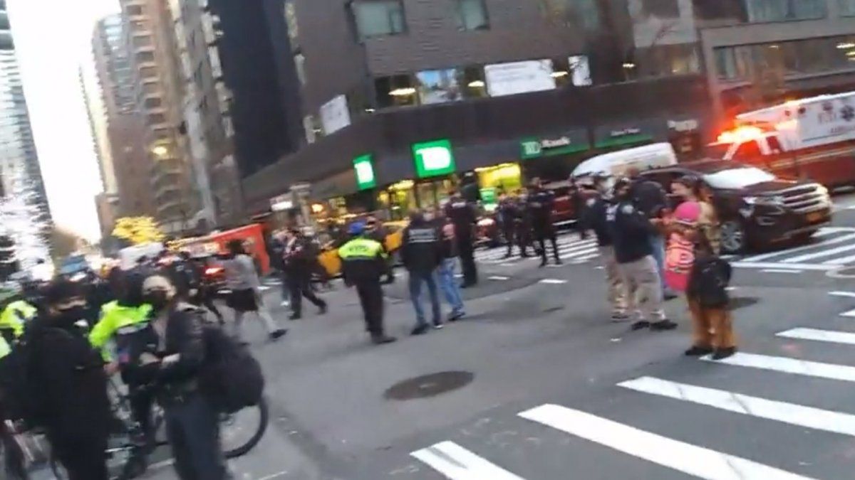 ran over dozens of Black Lives Matter protesters