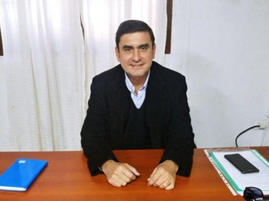 Fabio Martínez, intendente de Eldorado. 