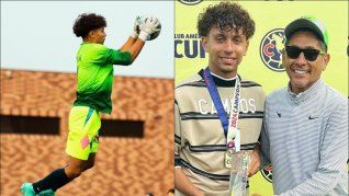 Antonio Campos, hijo del legendario Jorge Campos, mostró como es su preparación como arquero. Quiere seguir los pasos de su papá, que fue leyenda en Pumas, y de mientras ya entrena en Acapulco. Sin embargo el video causó revuelo porque vistió la playera de Nahuel Guzmán, de Tigres. Antonio Campos, hijo del legendario Jorge Campos, mostró como es su preparación como arquero. Quiere seguir los pasos de su papá, que fue leyenda en Pumas, y de mientras ya entrena en Acapulco. Sin embargo el video causó revuelo porque vistió la playera de Nahuel Guzmán, de Tigres.