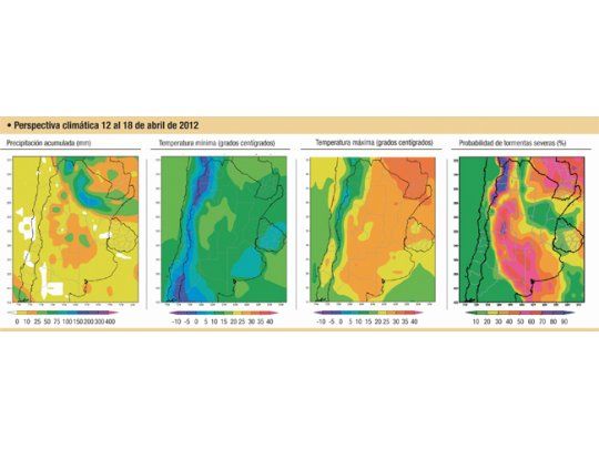 Se esperan tormentas severas y granizo en el norte y el nordeste