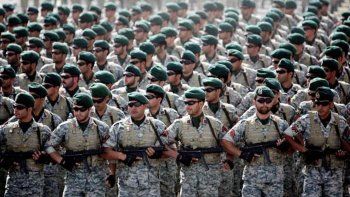 Las fuerzas especiales iraníes, durante un desfile en 2013.