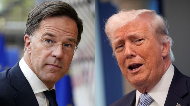 Trump se reune durante la tarde de este miércoles con Mark Rutte, secretario de la OTAN.