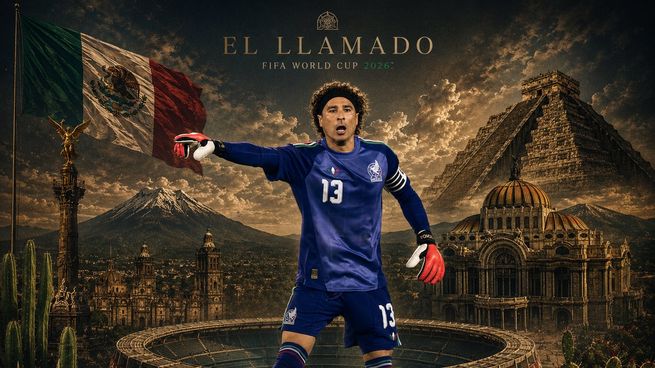 El portero Guillermo Memo Ochoa es uno de los doce futbolistas del Tri que estuvo en Qatar 2022 y repetirá en la Copa del Mundo 2026.