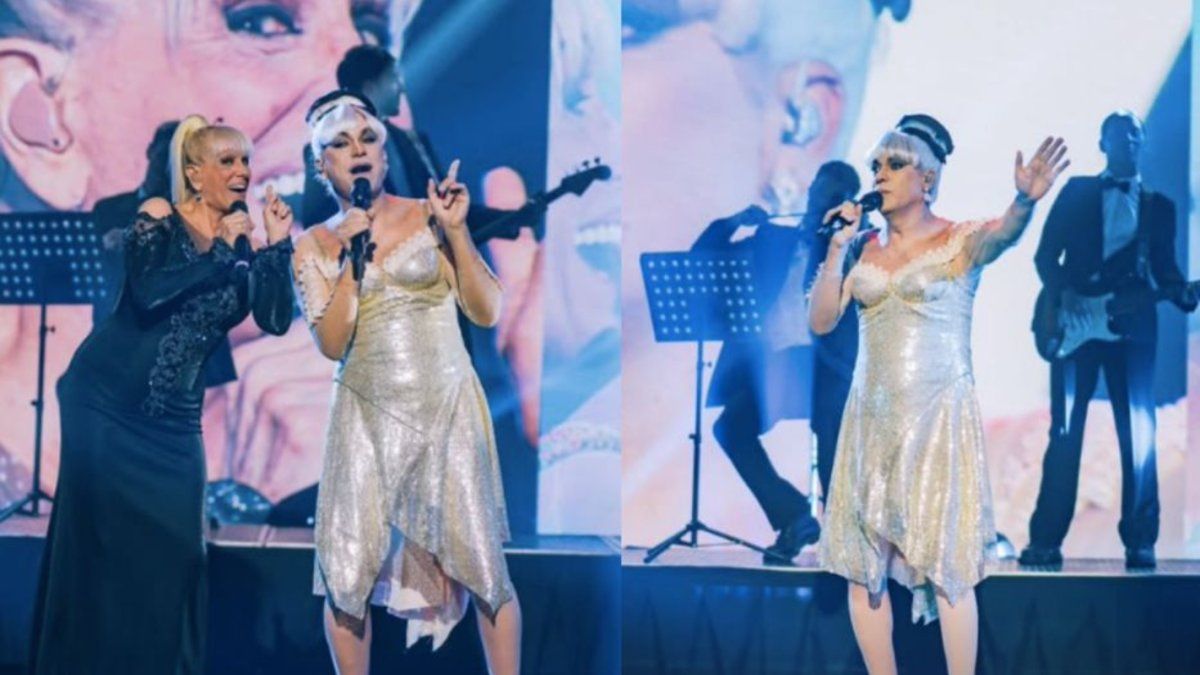 Mariano Martínez put on Valeria Lynch’s skin and surprised in “Your face sounds to me”