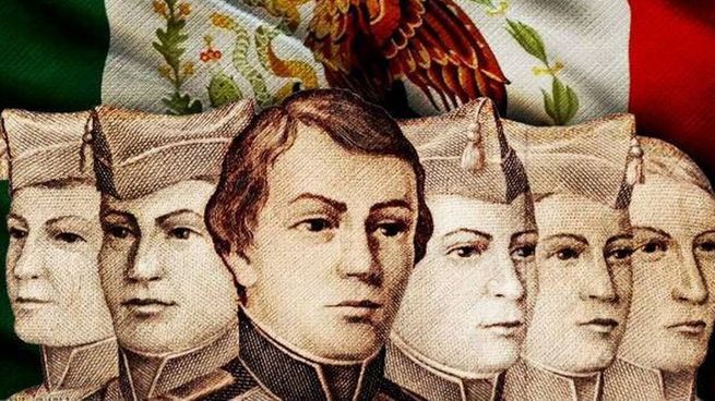 Los Niños Héroes de Chapultepec.