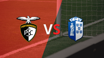 se juega el segundo tiempo del empate en 0 entre portimonense y vizela