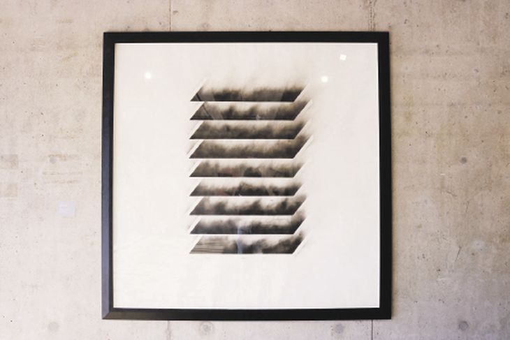 Obra de La Padula correspondiente a su muestra “Transhumo". Obra de La Padula correspondiente a su muestra “Transhumo".