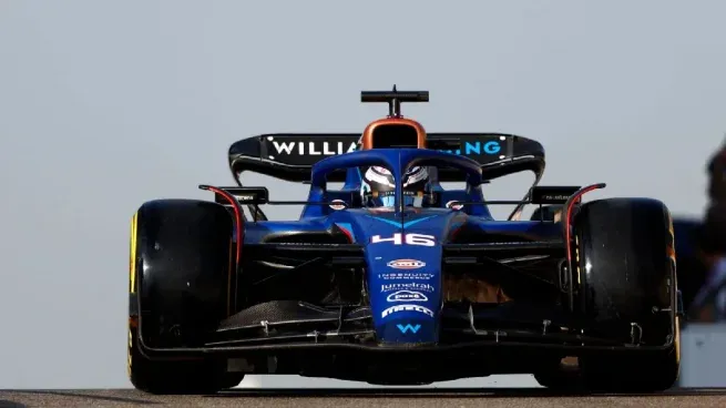 Franco Colapinto hizo corrió con un Williams de la Fórmula 1.