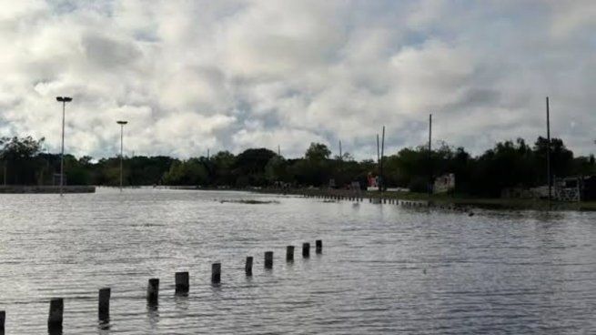 Chaco, bajo alerta roja por la crecida del Paraná.