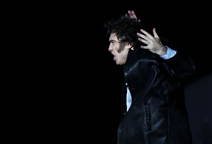 Javier Milei tuvo su show musical en el Luna Park. Javier Milei tuvo su show musical en el Luna Park.