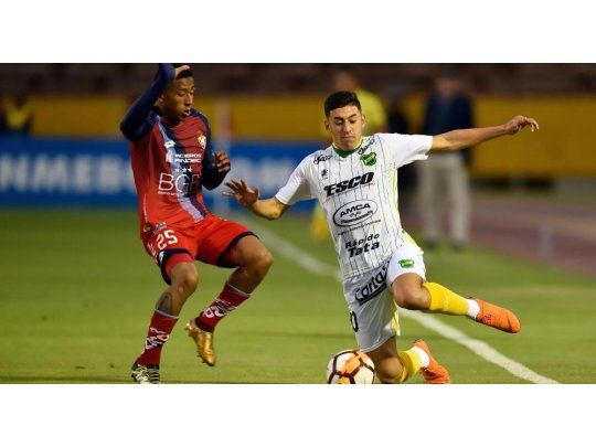 Defensa y Justicia clasificó en la altura de Quito.