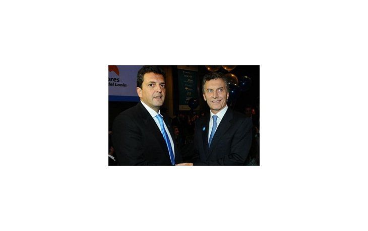 Massa y Macri.