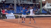 Luis David Martínez (Venezuela) y Cristian Rodríguez (Colombia) fueron detenidos luego de ser denunciados por gestos e insultos racistas durante un partido del Itajaí Challenger.