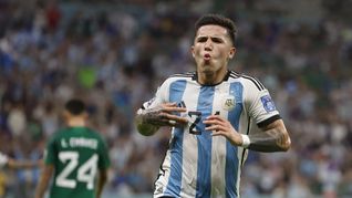 Campeón. Enzo Fernánez reveló algunos secretos de la final del Mundial atar 2022.