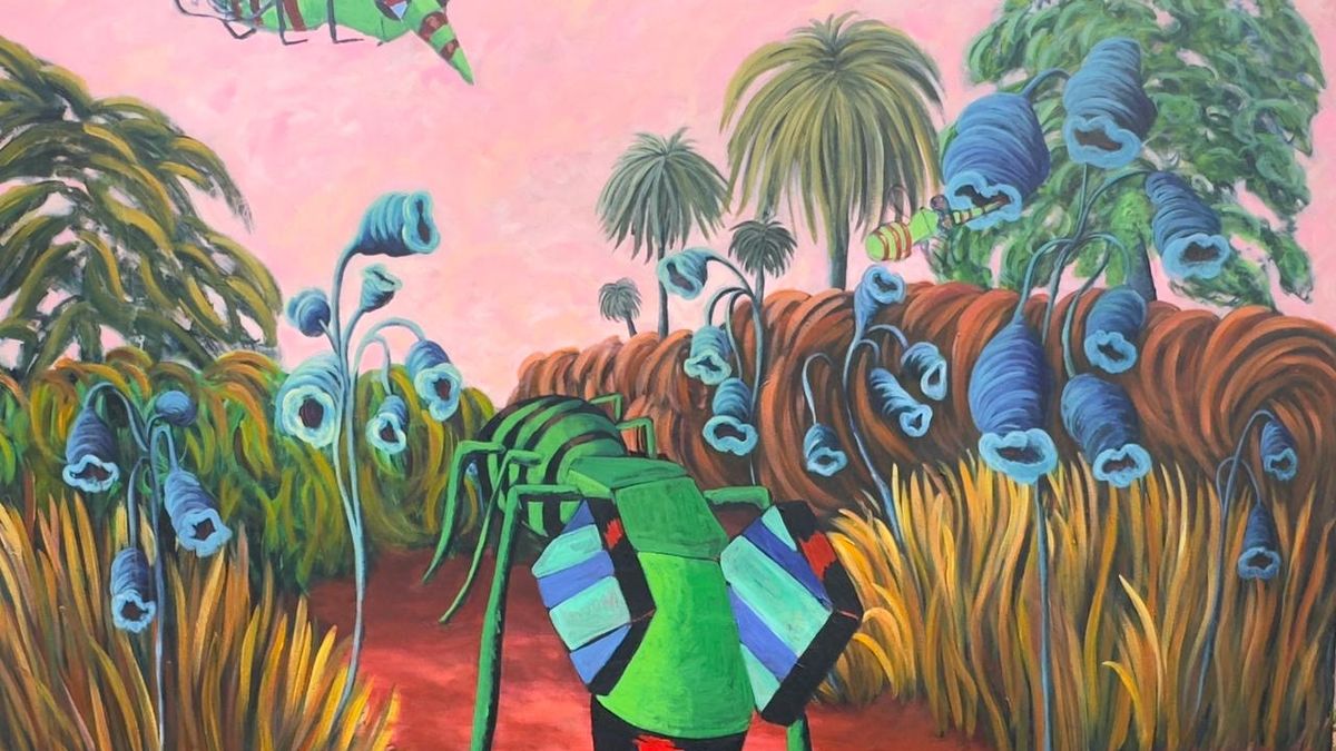 Fantastic trip in a four-handed art exhibition