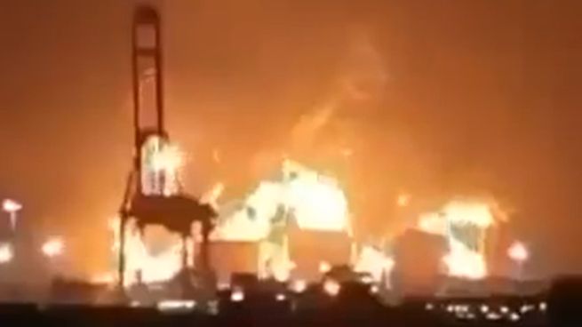 Ras Laffan quedó bajo fuego tras el ataque de Irán.