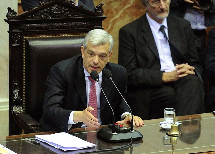 Domínguez fue reelecto como presidente de la Cámara baja.