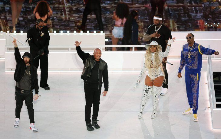 asi fue el impresionante show de mediotiempo en el superbowl