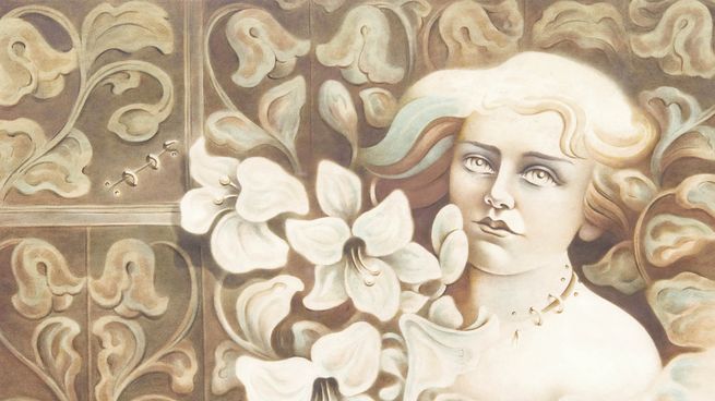 decapitada. Una de las obras de Mildred Burton en  Ruth Benzacar.