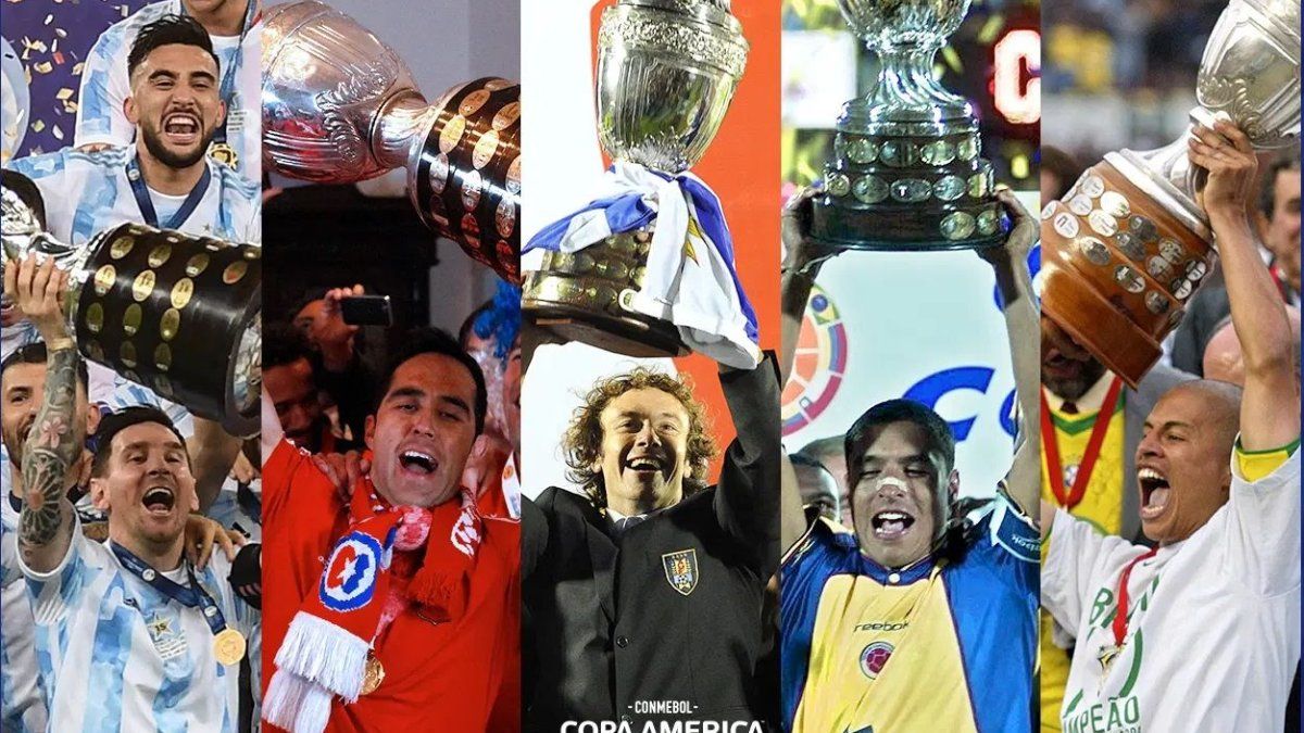 Who are the top scorers in the Copa America: the first is Argentine but he is not Messi