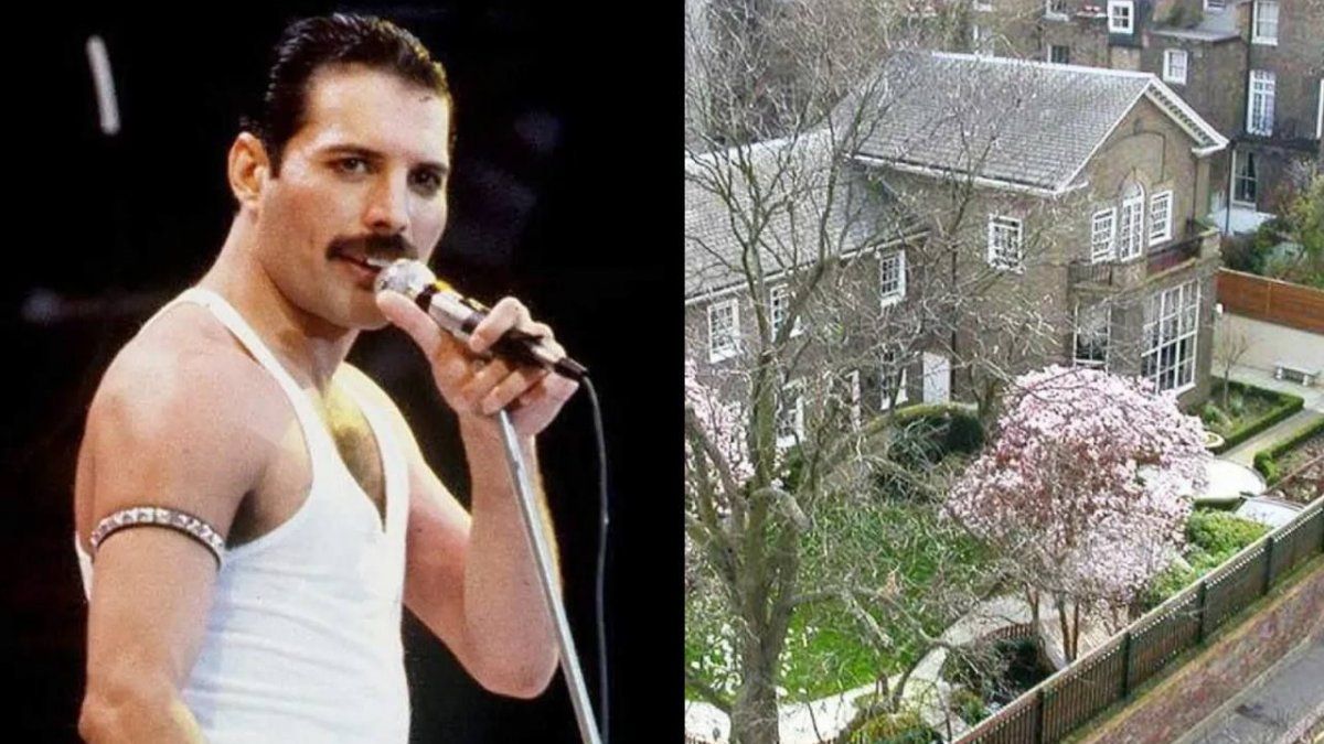 La histórica casa de Freddie Mercury sale a la venta por más de 30 millones  de libras